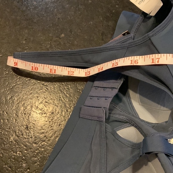 Champion 9 bra navy blue new year resolution work out wear nwt - Picture 7 of 8